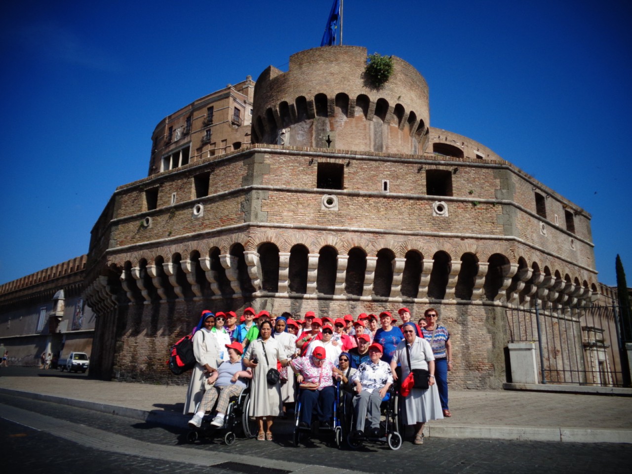 Pellegrinaggio dei tesori di Madre Michel a Roma.